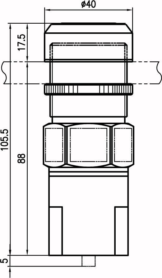 Metallic Type Control Component